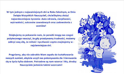 W tym jednym z najważniejszych dni w Roku Szkolnym